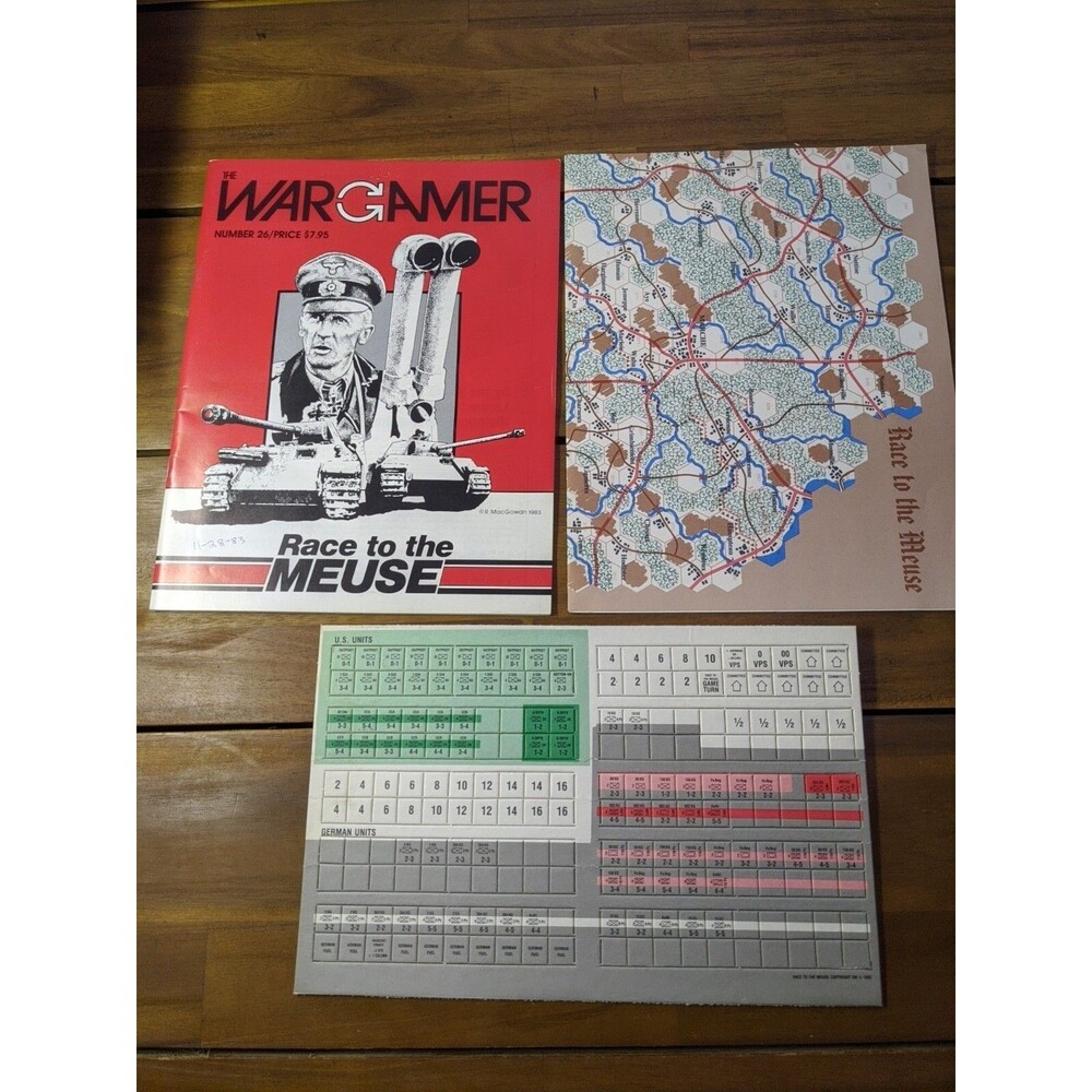 The Wargamer Magazine 25 With Race To The Muse Game